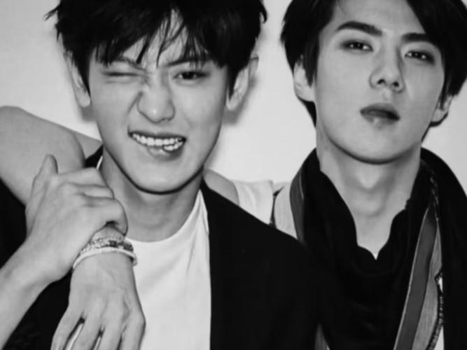 朴灿烈合照_灿烈兴儿珍贵合照，纯真友谊暖人心