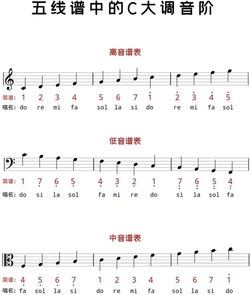 七个音阶的正确唱法_掌握音阶，唱对哆来咪，气息稳准！